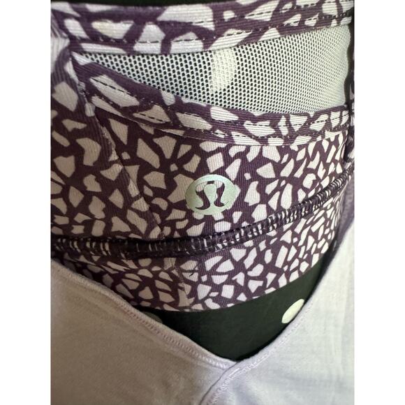 lululemon Womens Tank Sz 6 Nouveau Limits Lilac Miss Mosaic Deep‎ Zinfandel - Picture 15 of 16